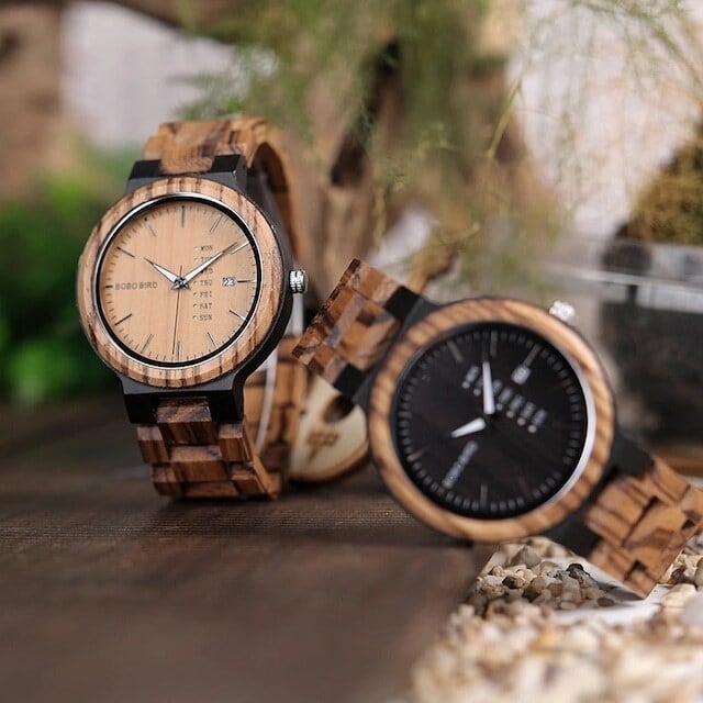 [3atm] Wooden watch - Catharsis Dish【BJ0020】