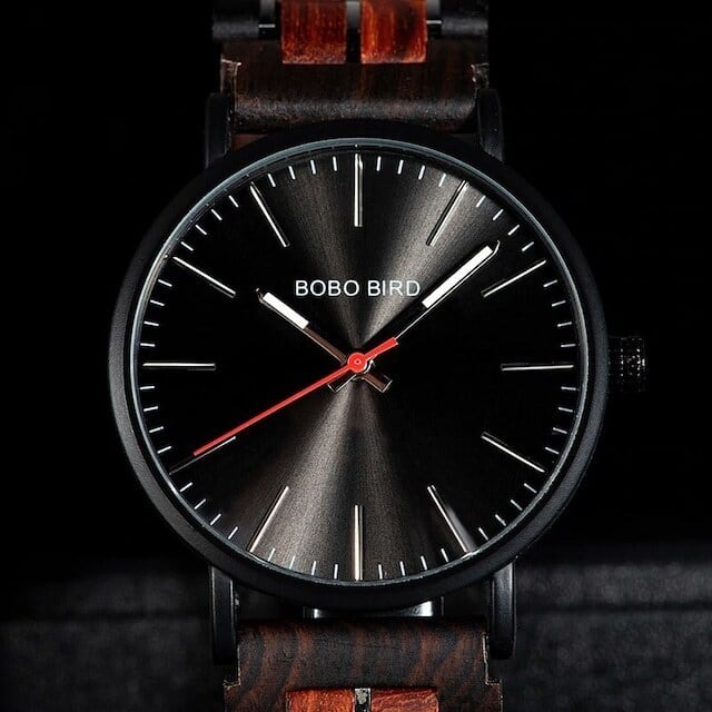 [3atm] Wooden watch - Arcana Rich【BJ2183】