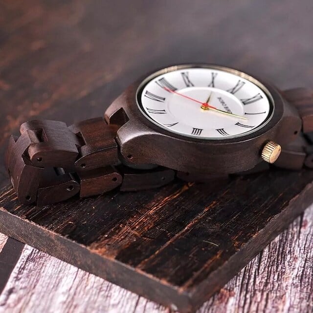 Wooden watch - Cathedral Clock【BJ2163】