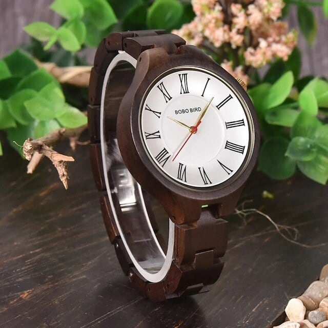 Wooden watch - Cathedral Clock【BJ2163】