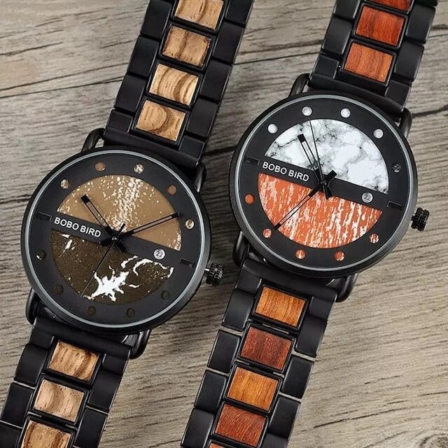 [3atm] Wooden watch - Frontier Nature【BJ2141】