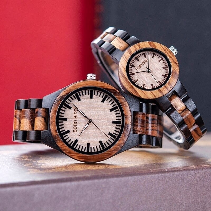Couple Wood Quartz Movement Watch【BJ0547】