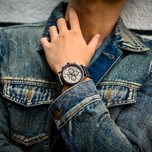 [5atm] Wooden watch - Sacred Snow rage【BJ2207】