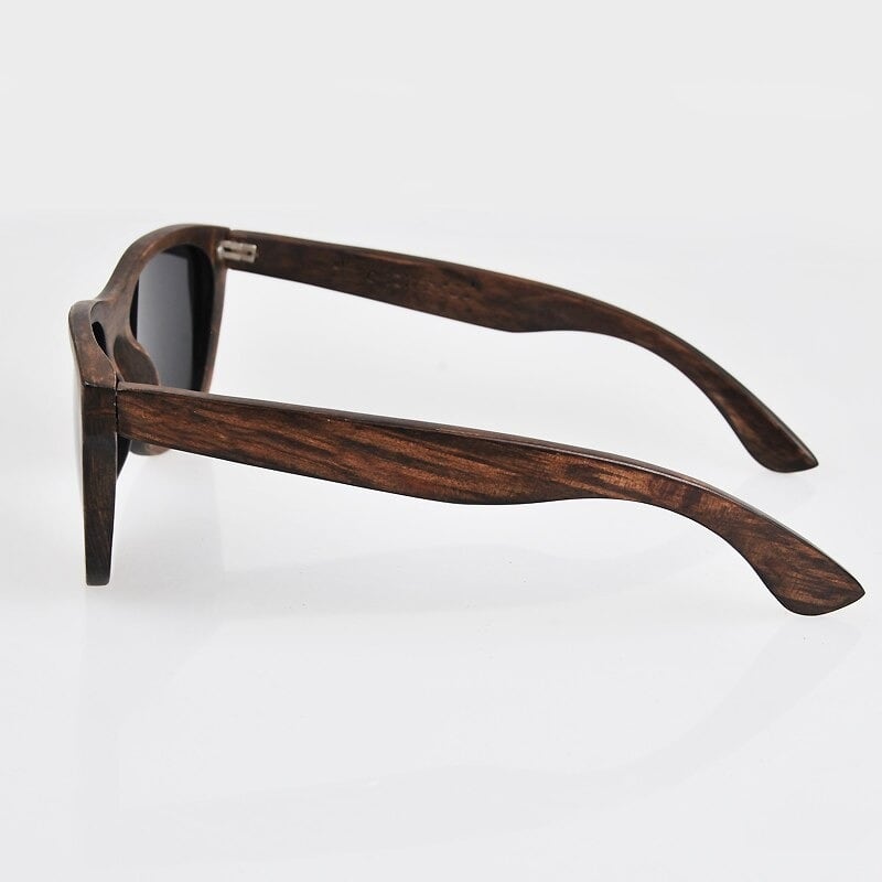 Retro Wood Square Sunglasses【BJ0527】