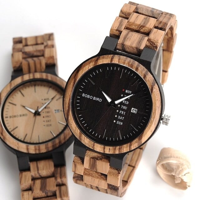 [3atm] Wooden watch - Catharsis Dish【BJ0020】