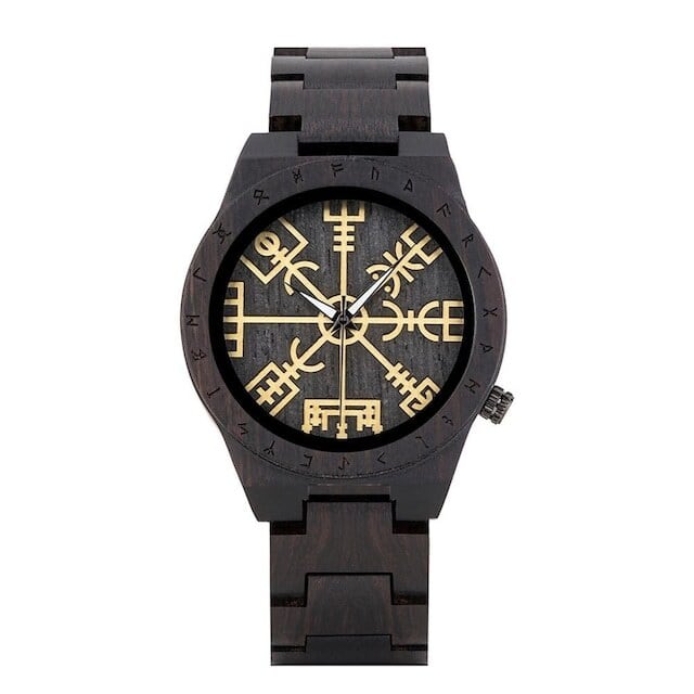 [3atm] Wooden watch - Sorcery Circle【BJ0116】