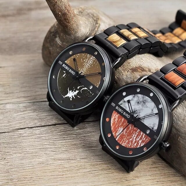 [3atm] Wooden watch - Frontier Nature【BJ2141】
