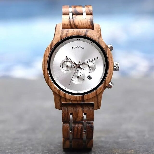 [3atm] Wooden watch - Refinement Dish【BJ0030】