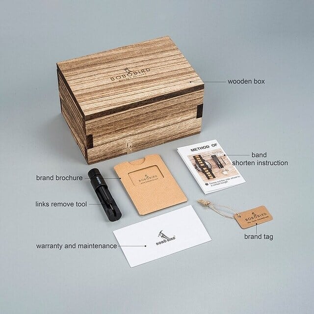 [3atm] Wooden mechanical watch - Couple【BJ0121】