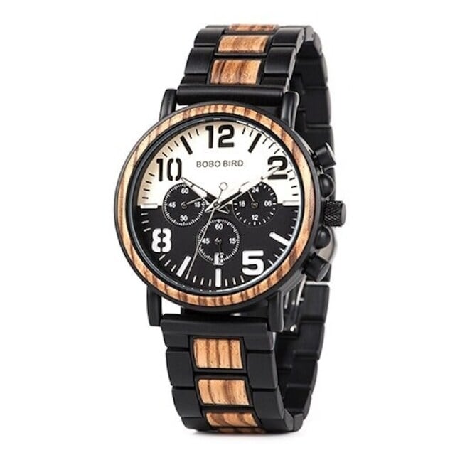 [3atm] Wooden watch - Retro Billboard【BJ0117】