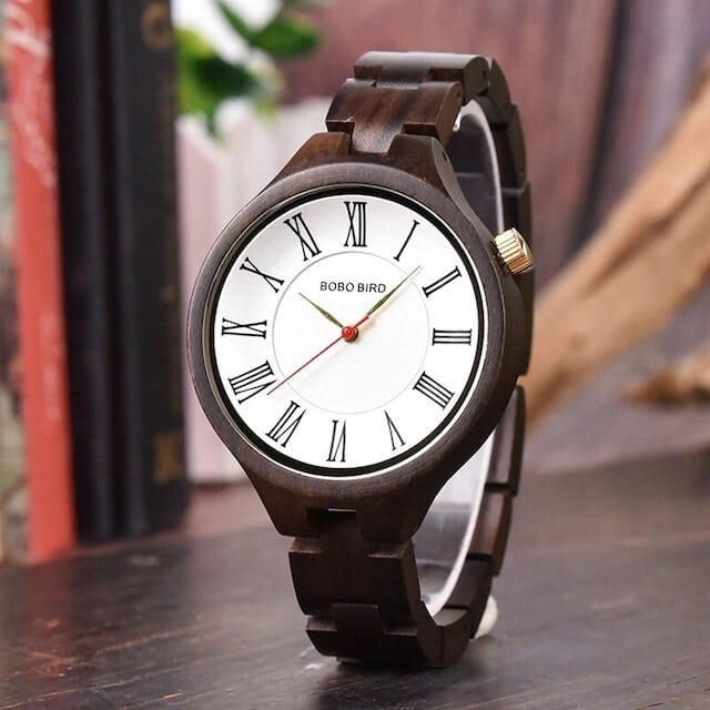 Wooden watch - Cathedral Clock【BJ2163】