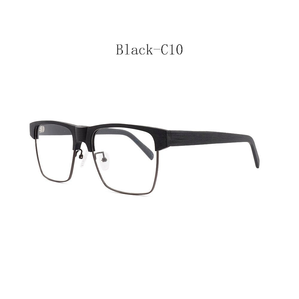 Wood grain Retro Belt Glasses【BJ0515】
