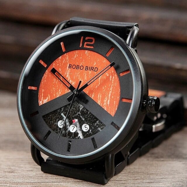 [3atm] Wooden watch - Frontier Nature【BJ2141】