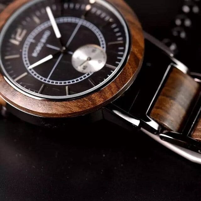 Wooden watch - Mocha Advance【BJ2166】