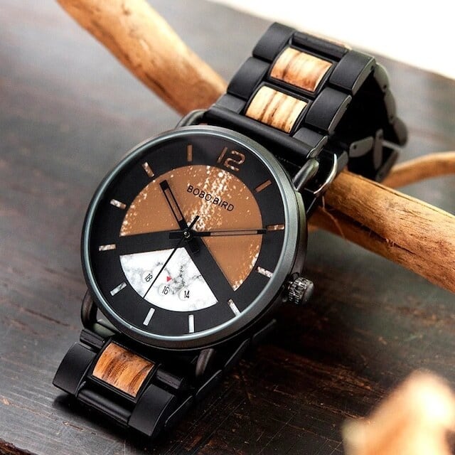 [3atm] Wooden watch - Frontier Nature【BJ2141】