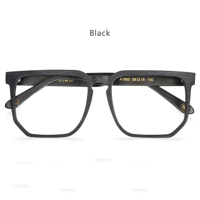 Wood grain Oversized Glasses【BJ0507】