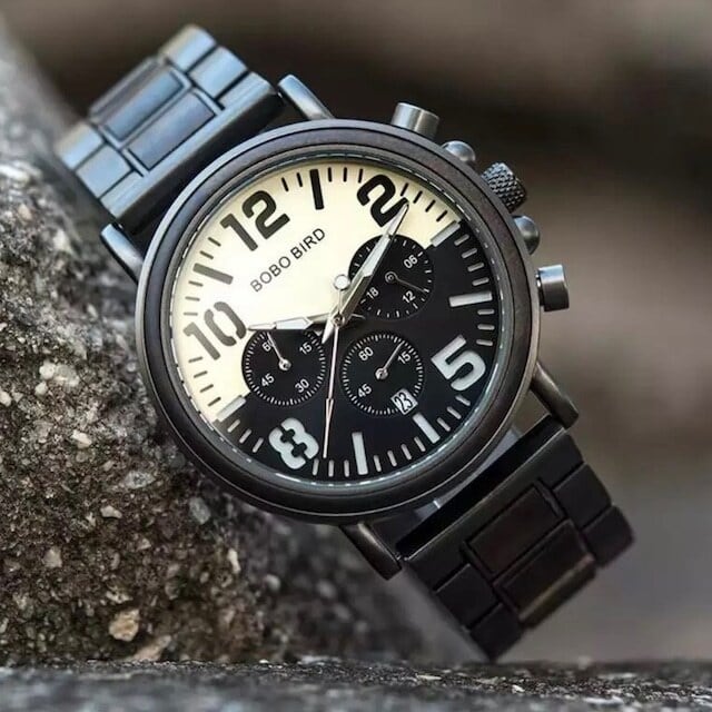 [3atm] Wooden watch - Retro Billboard【BJ0117】