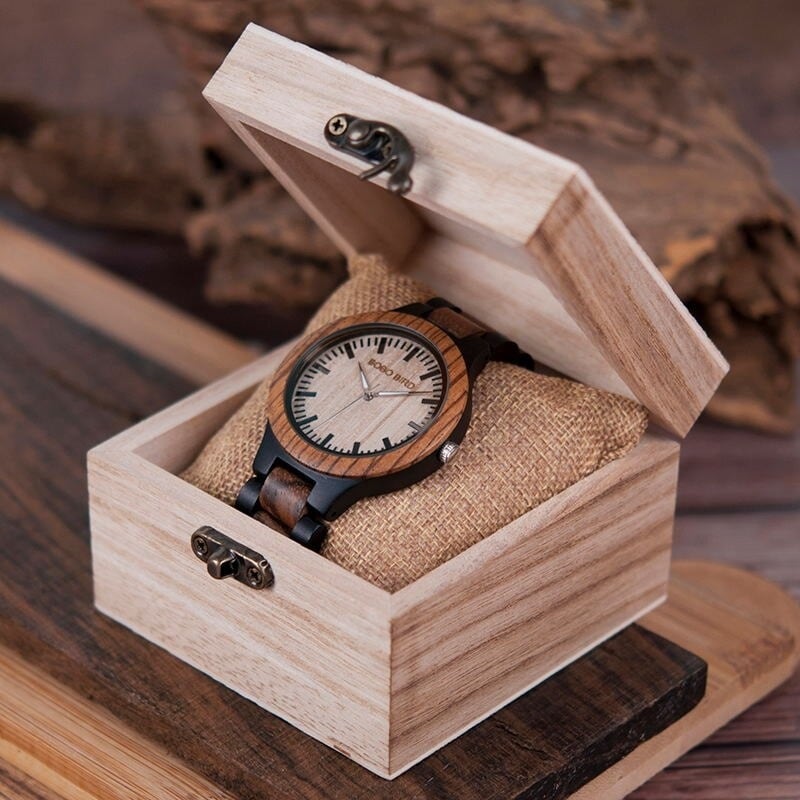 Couple Wood Quartz Movement Watch【BJ0547】