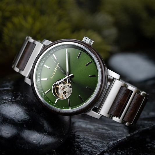 Simple Design Automatic Mechanical Watch【BJ0542】