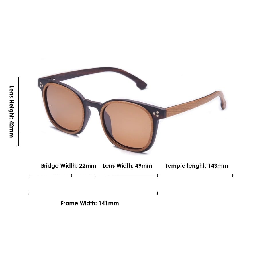 Wood Retro Fashionable Frame Sunglasses【BJ0524】