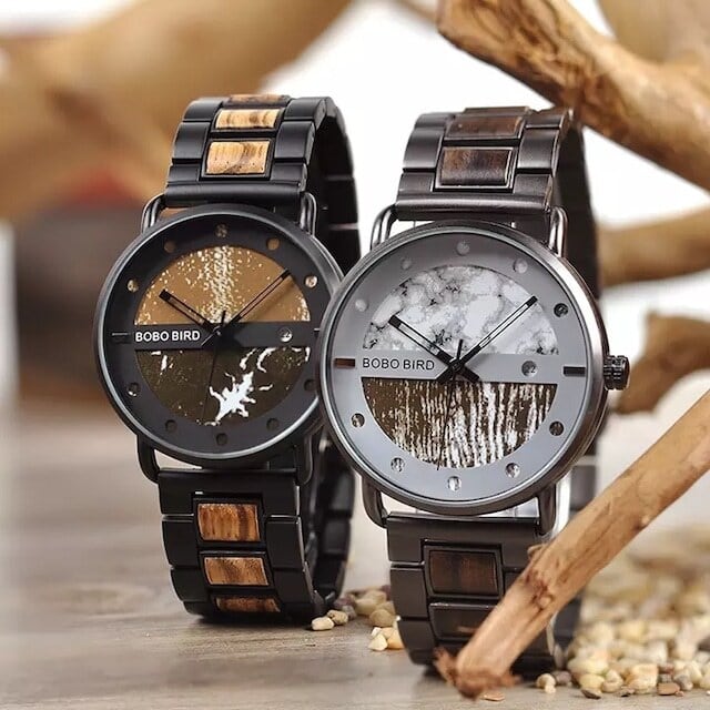 [3atm] Wooden watch - Frontier Nature【BJ2141】