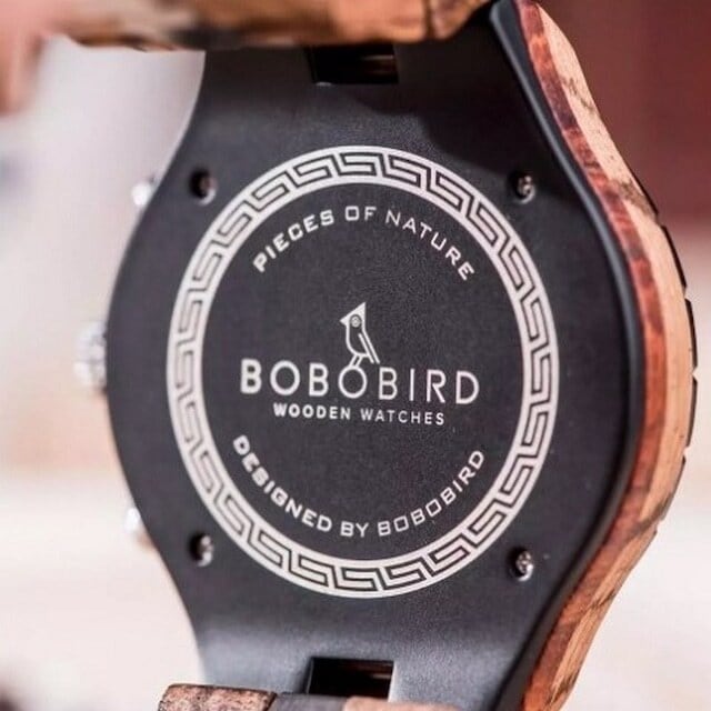 Wooden watch - Cryptograph Disk【BJ2147】