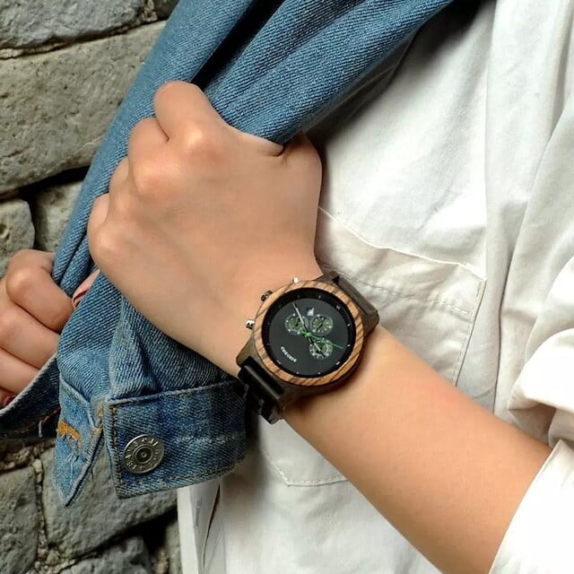 [3atm] Wooden watch - Refinement Dish【BJ0030】
