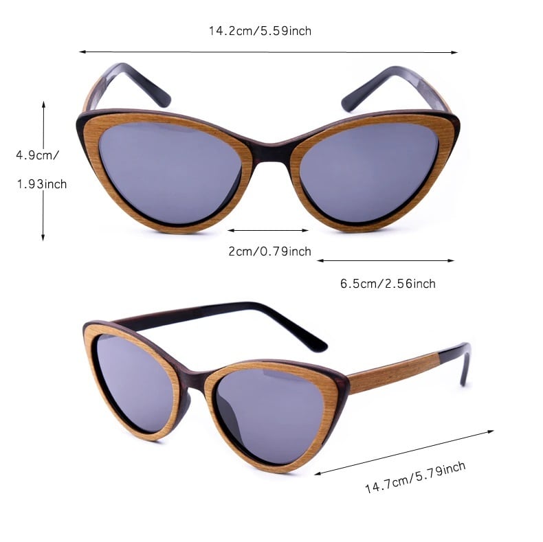 Cat Eye Design Frame Sunglasses【BJ0526】