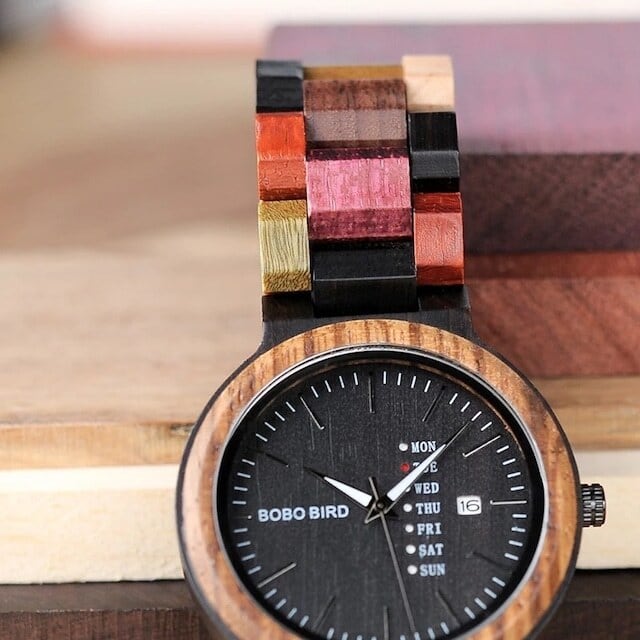 [3atm] Wooden Retro watch - Couple【BJ0019】