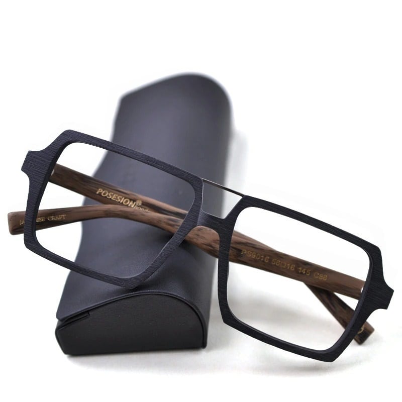 Wood grain Over Gothic Glasses【BJ0514】