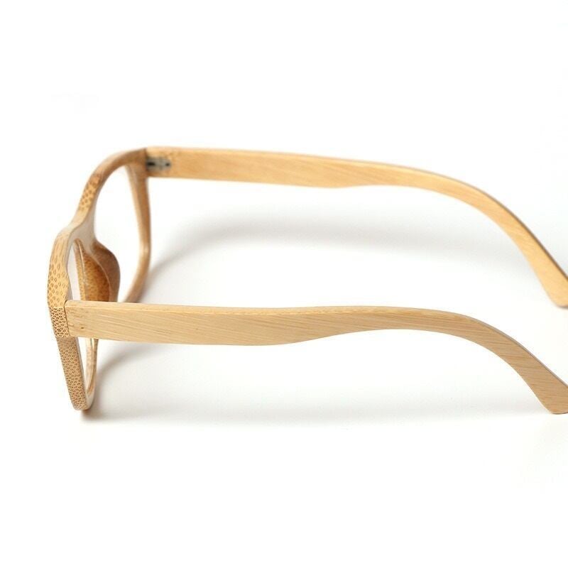 Bamboo glasses - Wellington（竹製のウェリントンメガネ）【BJ0162】