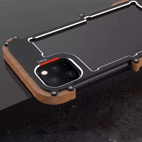 Bumper Cavity Case - Wood × Aluminum【BJ0160】