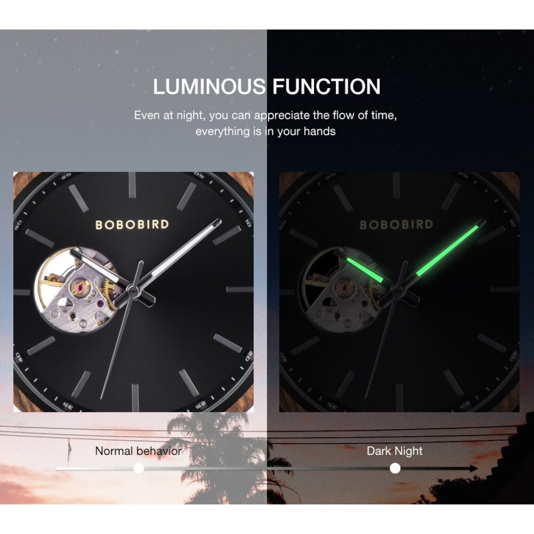 Simple Design Automatic Mechanical Watch【BJ0542】