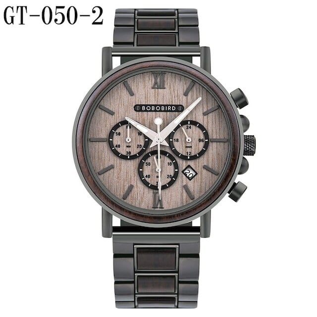 [5atm] Wooden watch - Sacred Snow rage【BJ2207】
