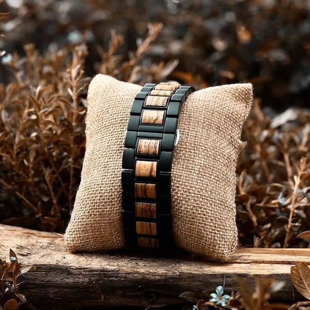 [3atm] Wooden watch - Retro Billboard【BJ0117】