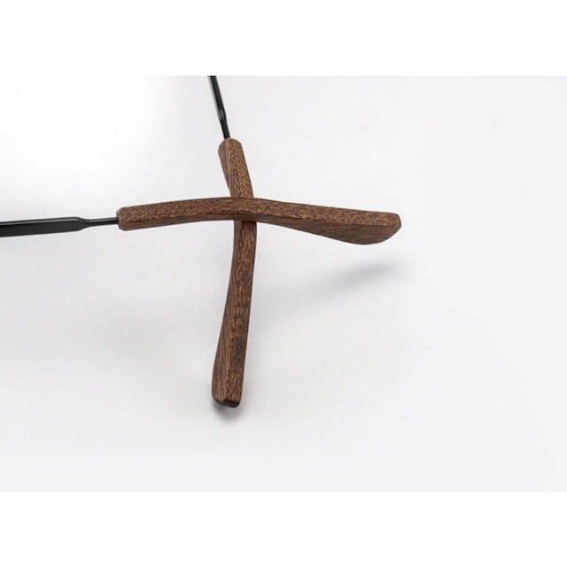 Wooden ring sunglasses（木縁の輪型サングラス）【BJ0009】