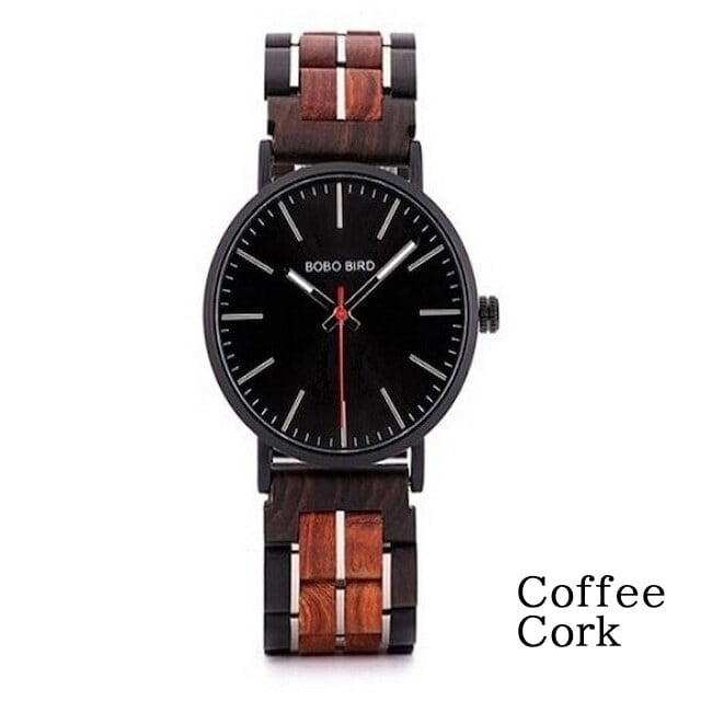 [3atm] Wooden watch - Arcana Rich【BJ2183】