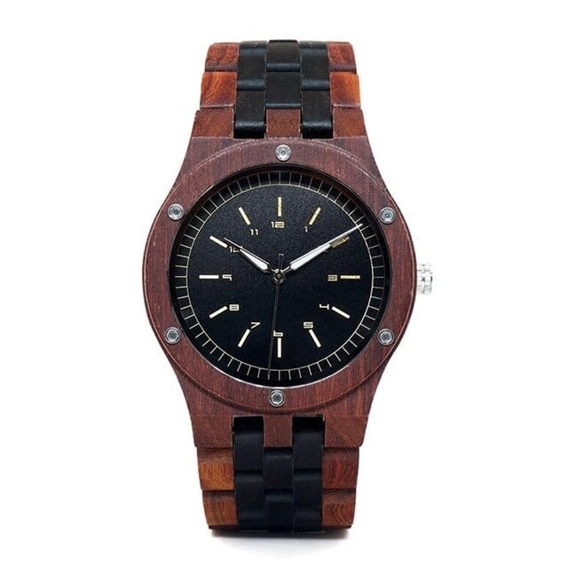 [3atm] Wooden watch - Antique Ash【BJ2418】