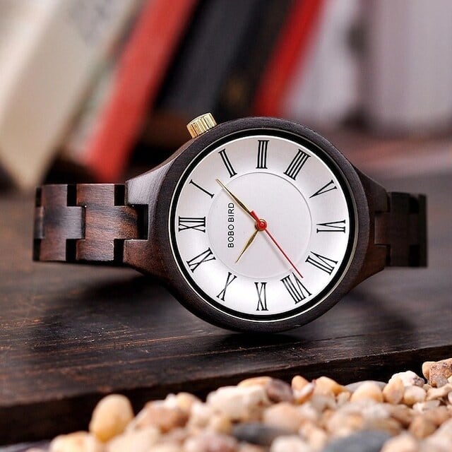 Wooden watch - Cathedral Clock【BJ2163】