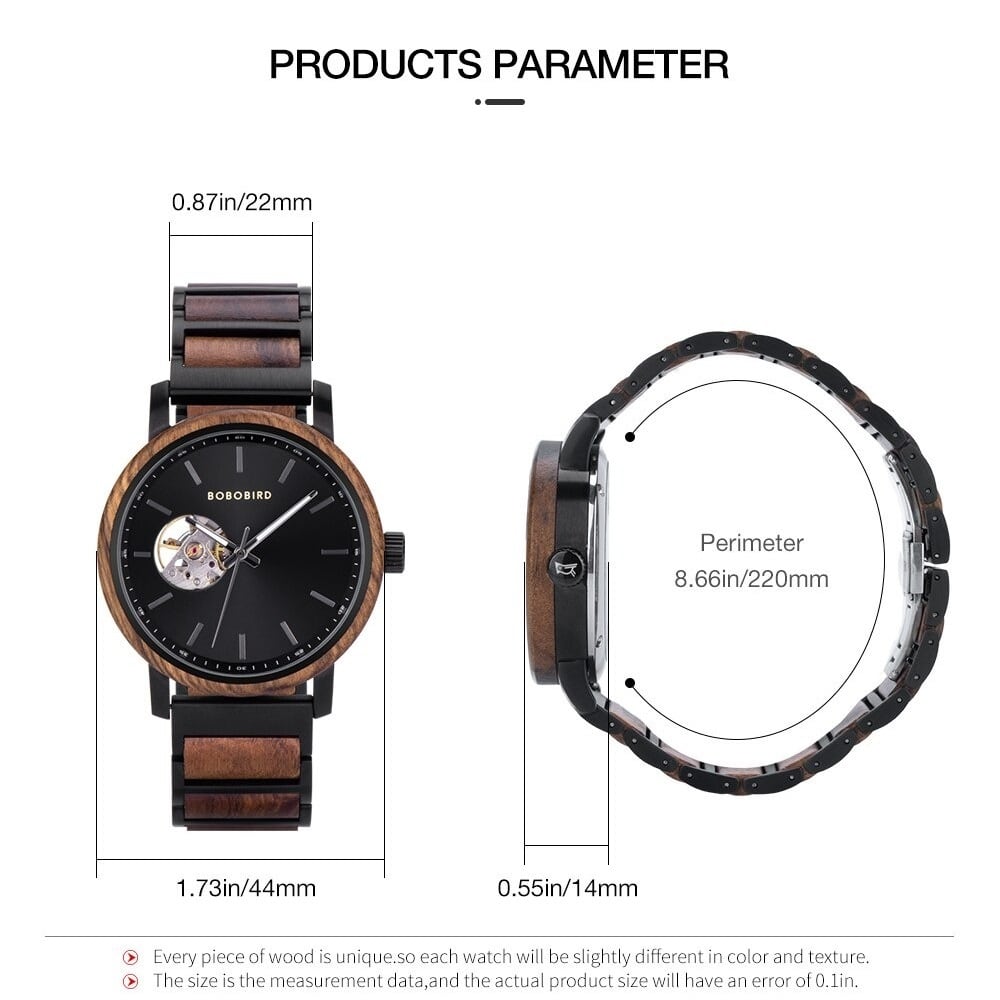 Simple Design Automatic Mechanical Watch【BJ0542】