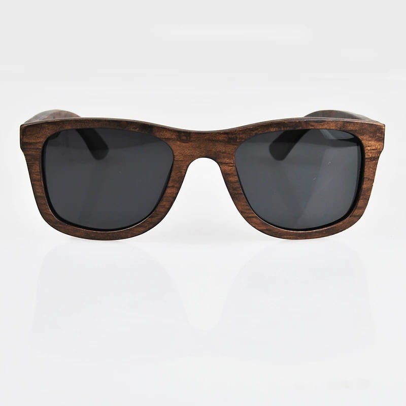 Retro Wood Square Sunglasses【BJ0527】