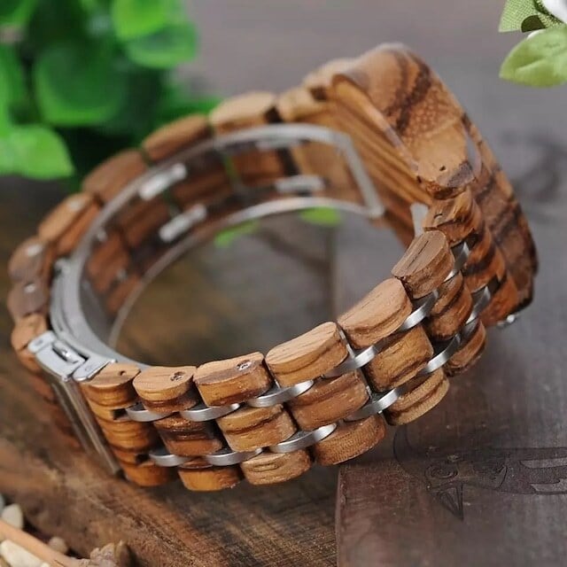 [3atm] Wooden watch - Refinement Dish【BJ0030】