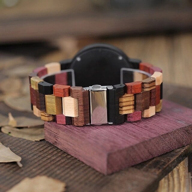 [3atm] Wooden Retro watch - Couple【BJ0019】