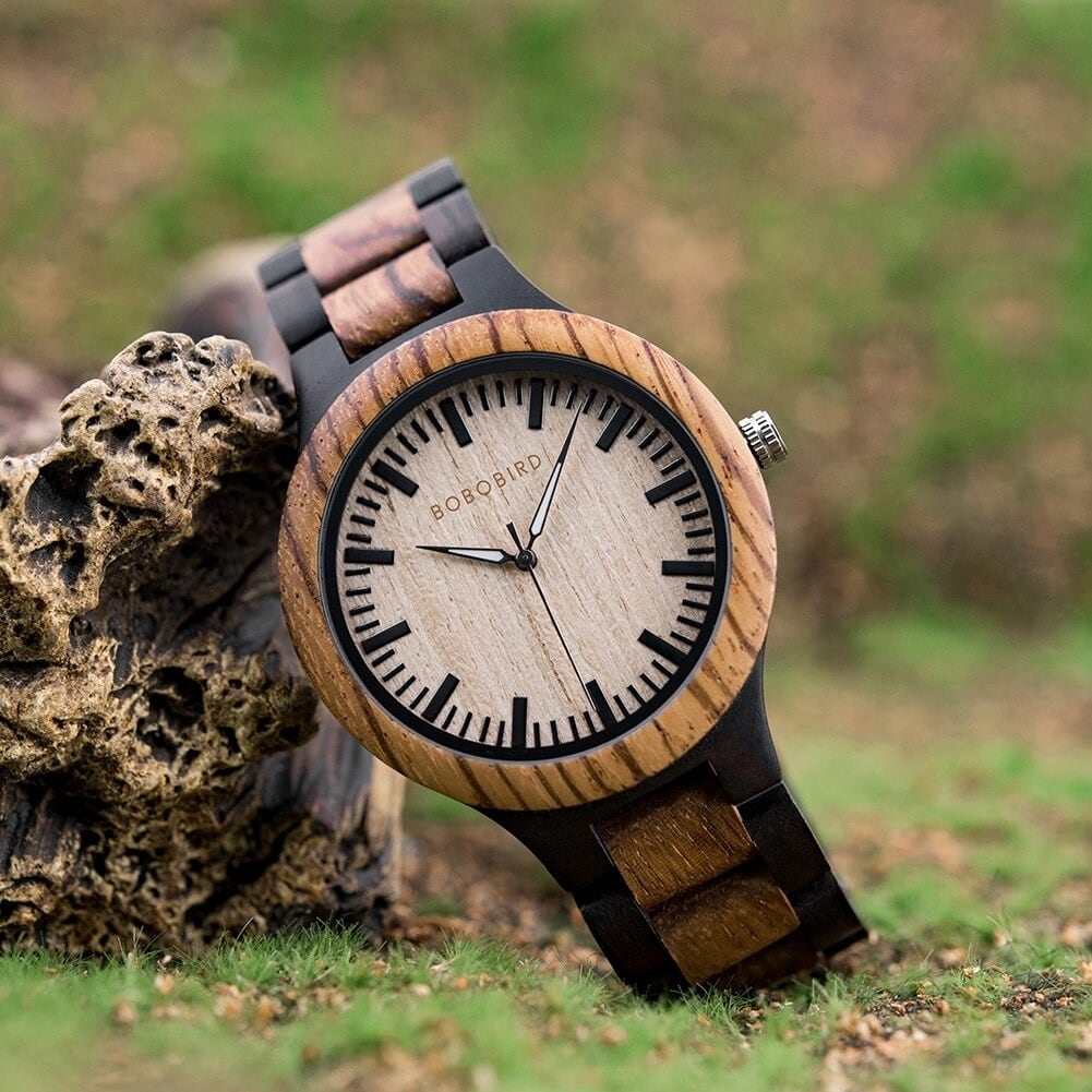 Couple Wood Quartz Movement Watch【BJ0547】