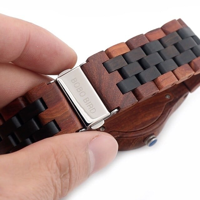 [3atm] Wooden watch - Antique Ash【BJ2418】