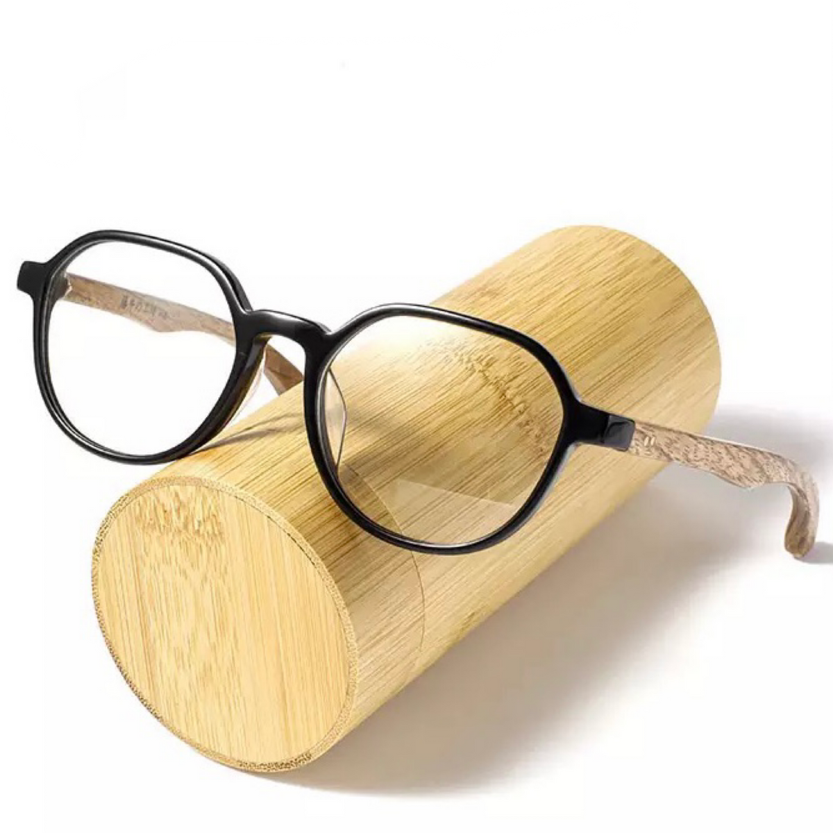 Wooden temple glasses - Wellington【BJ0198】