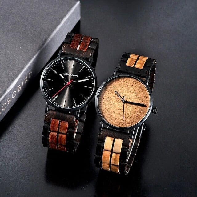 [3atm] Wooden watch - Arcana Rich【BJ2183】