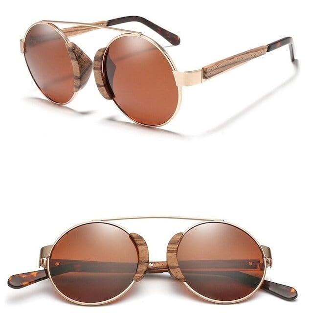 Wood & Metal - Hybrid Sunglasses【BJ0182】