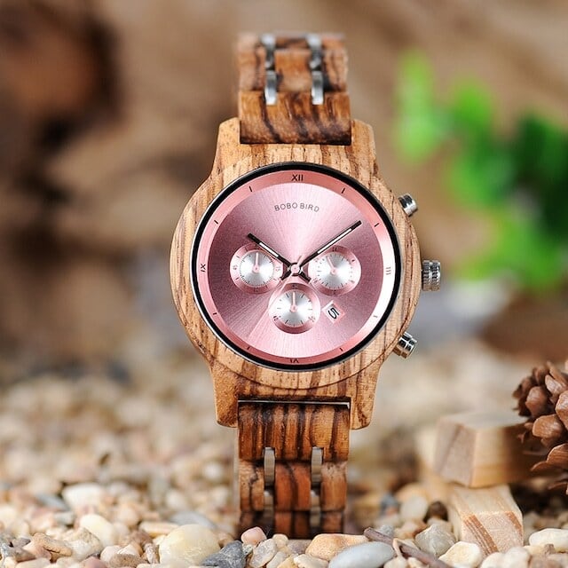 [3atm] Wooden watch - Refinement Dish【BJ0030】