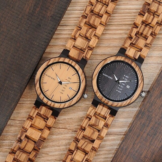 [3atm] Wooden watch - Catharsis Dish【BJ0020】